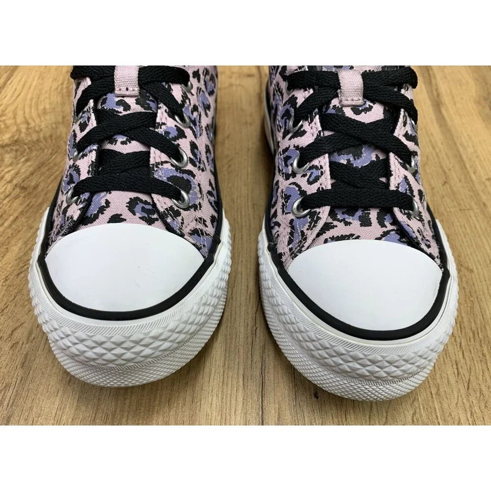Converse Chuck Taylor Eva Lift Heart Print Platform Junior Kids Size 3